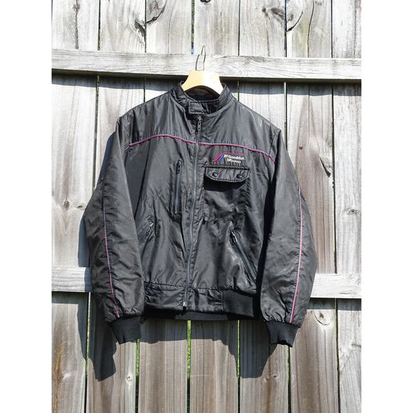 Vtg BFGoodrich Quilted Bomber Jacket Performance Sportswear Retro Racing Jacket - Picture 1 of 8